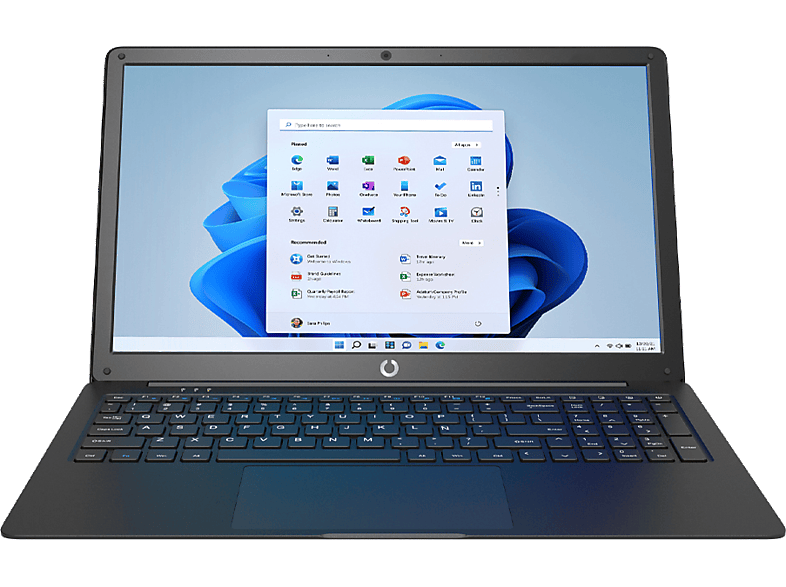 PRIXTON Netbook Pro mit QWERTYTastatur, Laptop, mit 15,6 Zoll Display, Intel® Celeron®, 4 GB