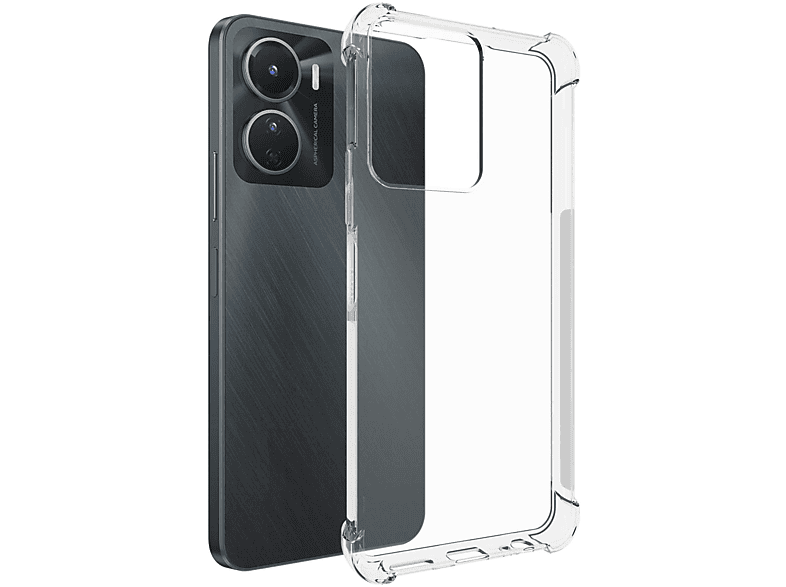 Clear Backcover, MORE Y16, Armor ENERGY MTB Transparent Case, vivo,