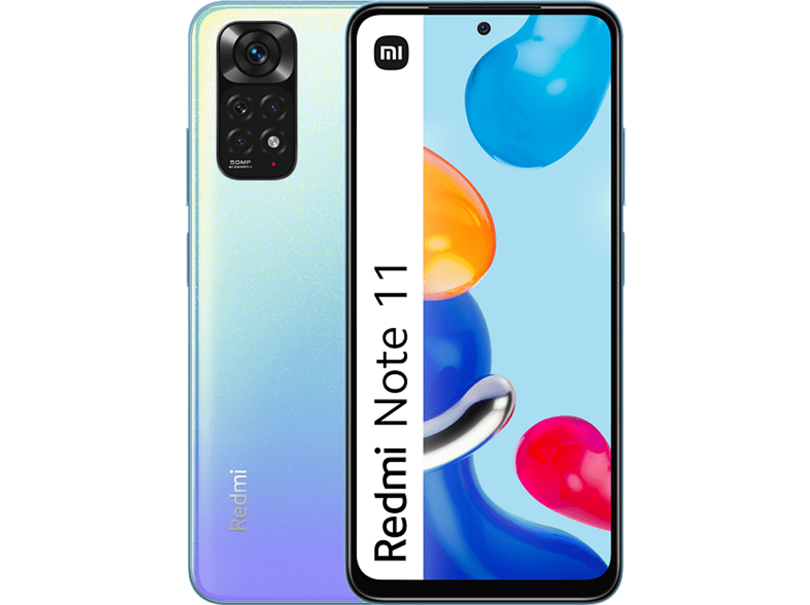 XIAOMI Redmi Note 128 GB 11 Blau Dual SIM