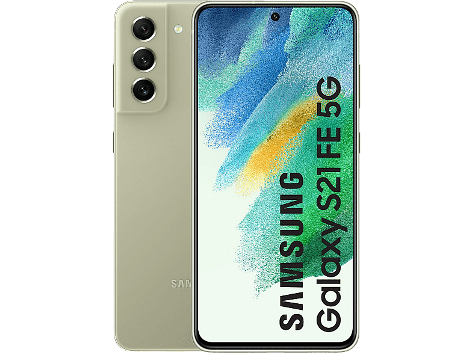 SAMSUNG GALAXY S21 128 LIGHT Olive 128GB SIM FE 5G GB Dual GREEN
