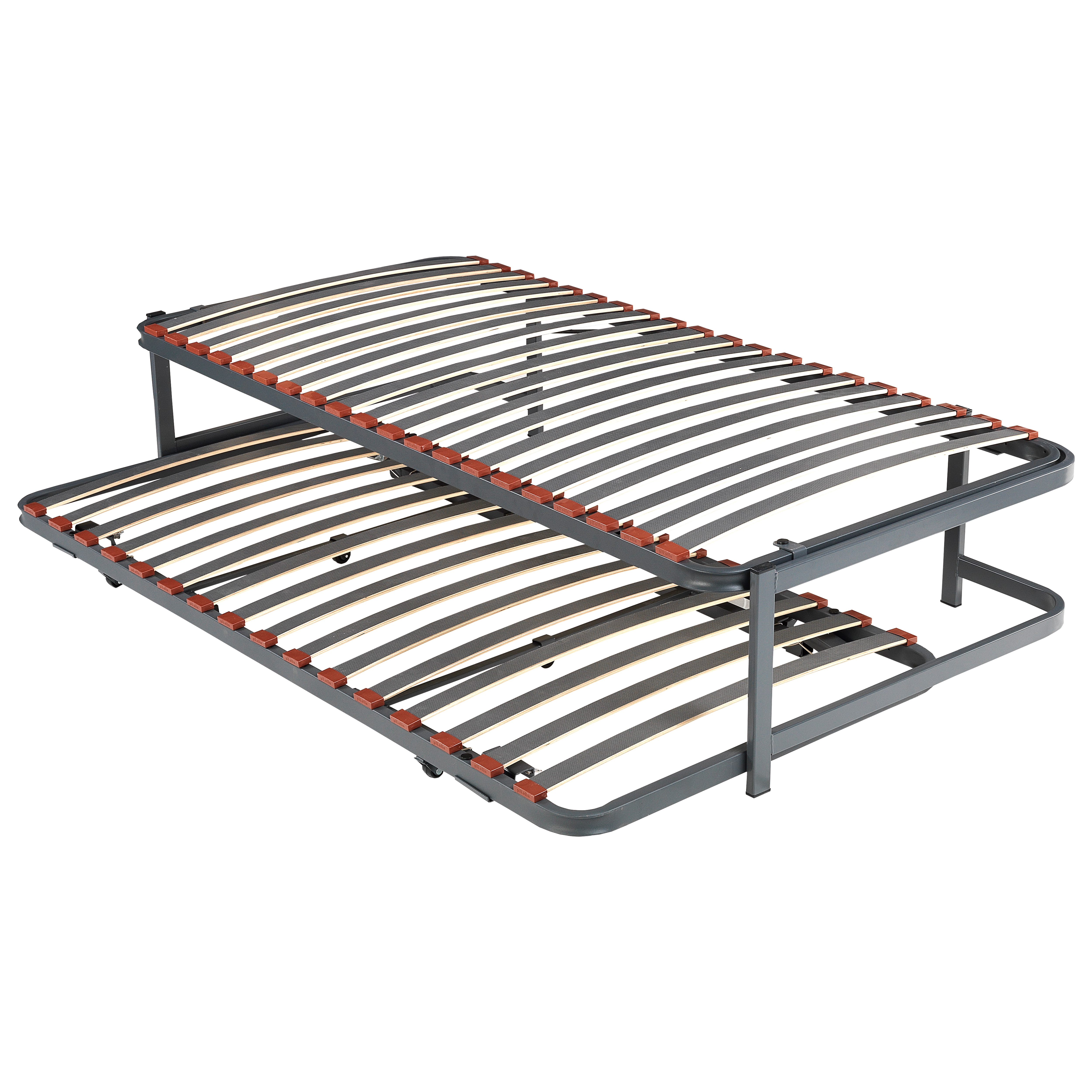 Pikolin Pack Somieres cama nido juvenil 90x190 2 sg16 con kit inferior plegable ruedas y superior montaje dentro del domicilio incluido