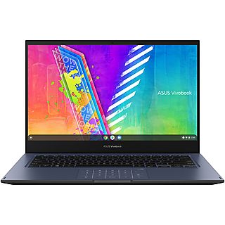 Convertible 2 en 1 - ASUS 90NB0VK1-M003F0, 14 " Full-HD, Intel®, 4 GB RAM, 128 GB, Windows 11 Home (64 Bit), Azul