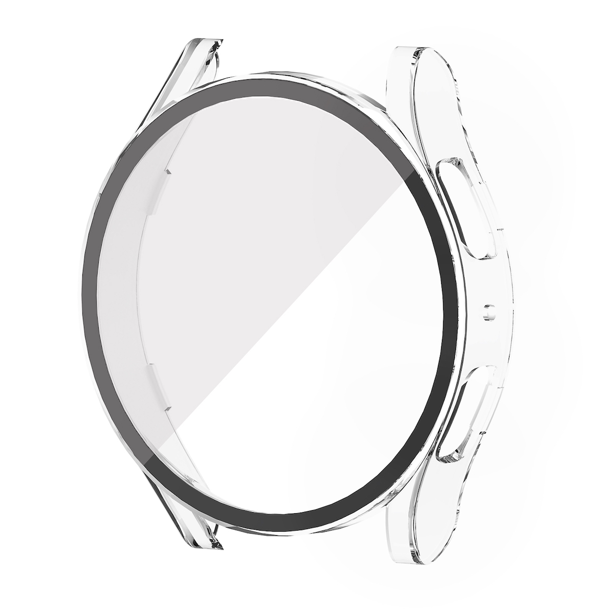 WIGENTO Kunststoff Schock Hülle mm, Hart Folie, Samsung, Cover, Galaxy + Full Watch H9 Transparent 5 44 Glas