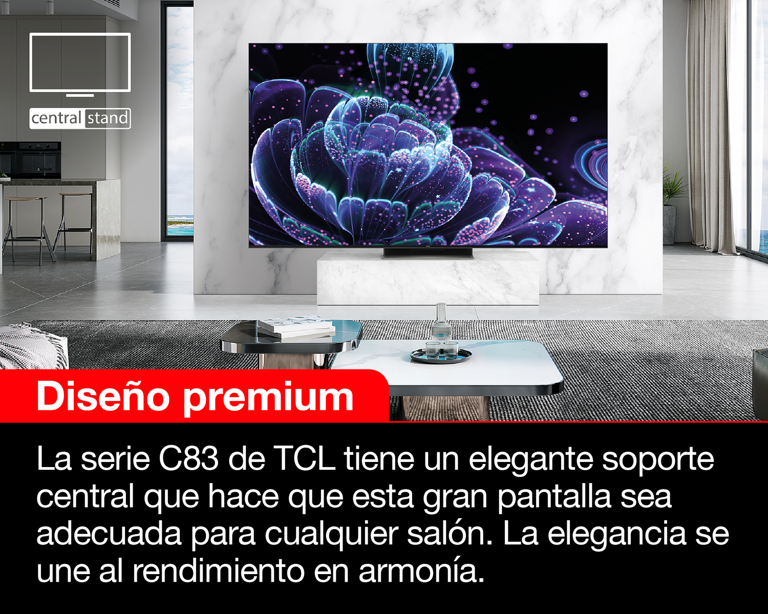 TCL 55 cm, 835 TV Zoll Google 4K, LED C 55 UHD (Flat, / 139 TV)