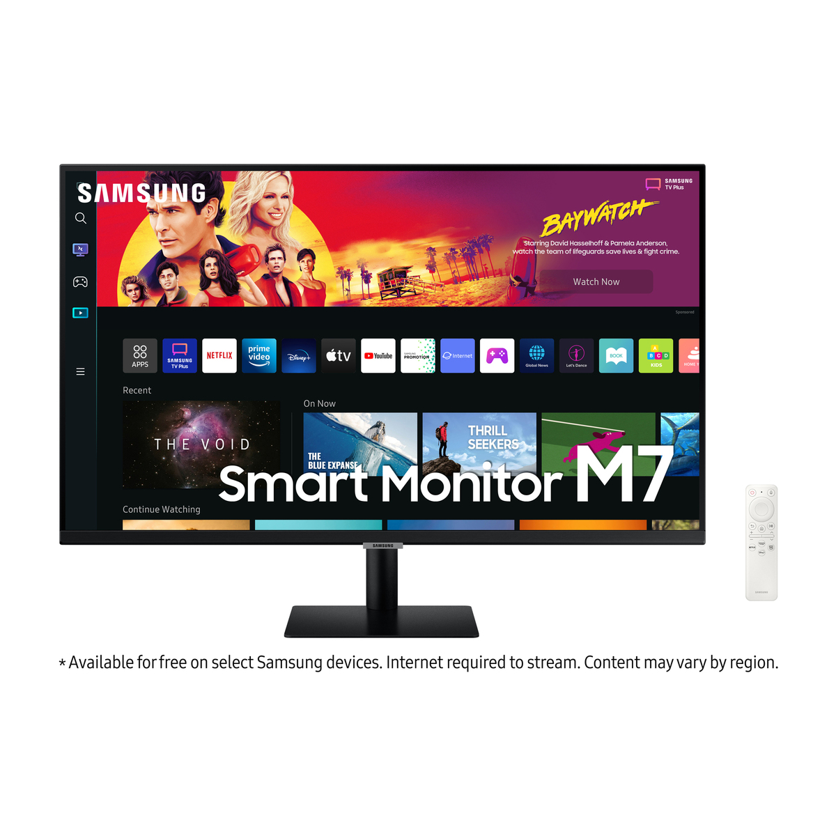 Monitor - LS32BM701UUXEN SAMSUNG, 32 ", UHD 4K, 4 ms, HDMI|USB|USB 2.0|USB-C, Blanco