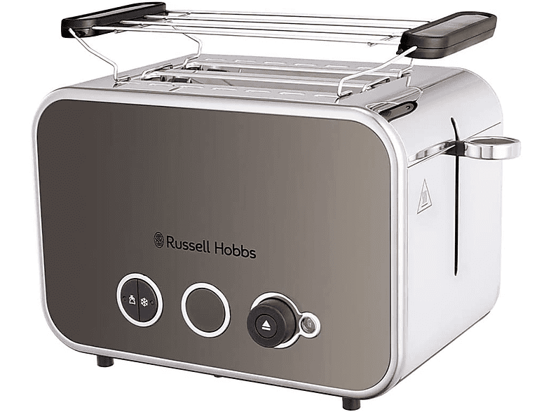 RUSSELL HOBBS Schlitze: (1600 Titanium 26432-56 2) Titanium Edelstahl Distinctions Watt, Toaster
