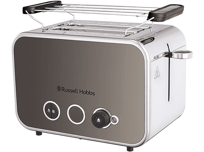 RUSSELL HOBBS Distinctions 2643256 Edelstahl Titanium Toaster Titanium
