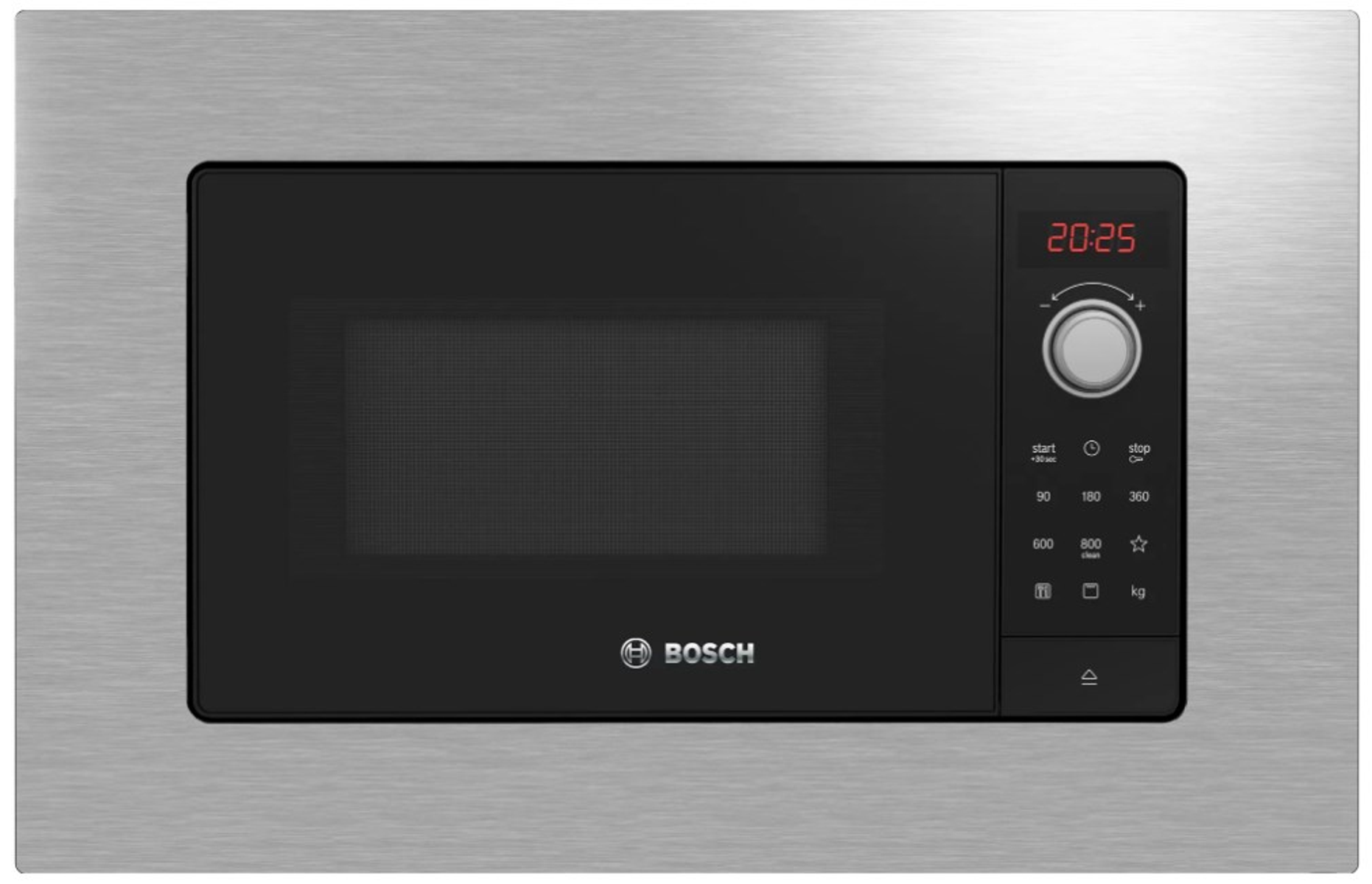 Microondas integrable - BEL623MS3 BOSCH, 1,270 W, 5 potencia, 20 Liter, Inox