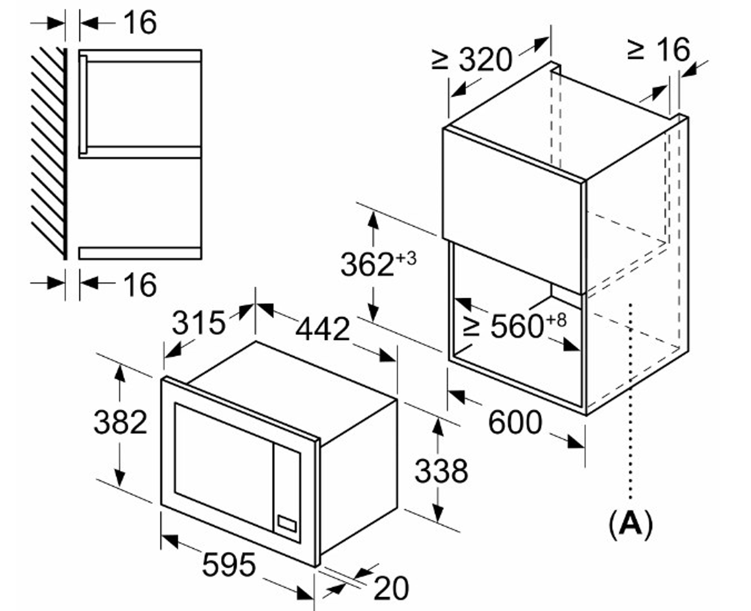 Kuchenki mikrofalowe BOSCH Serie 2 BEL623MS3 Stal nierdzewna