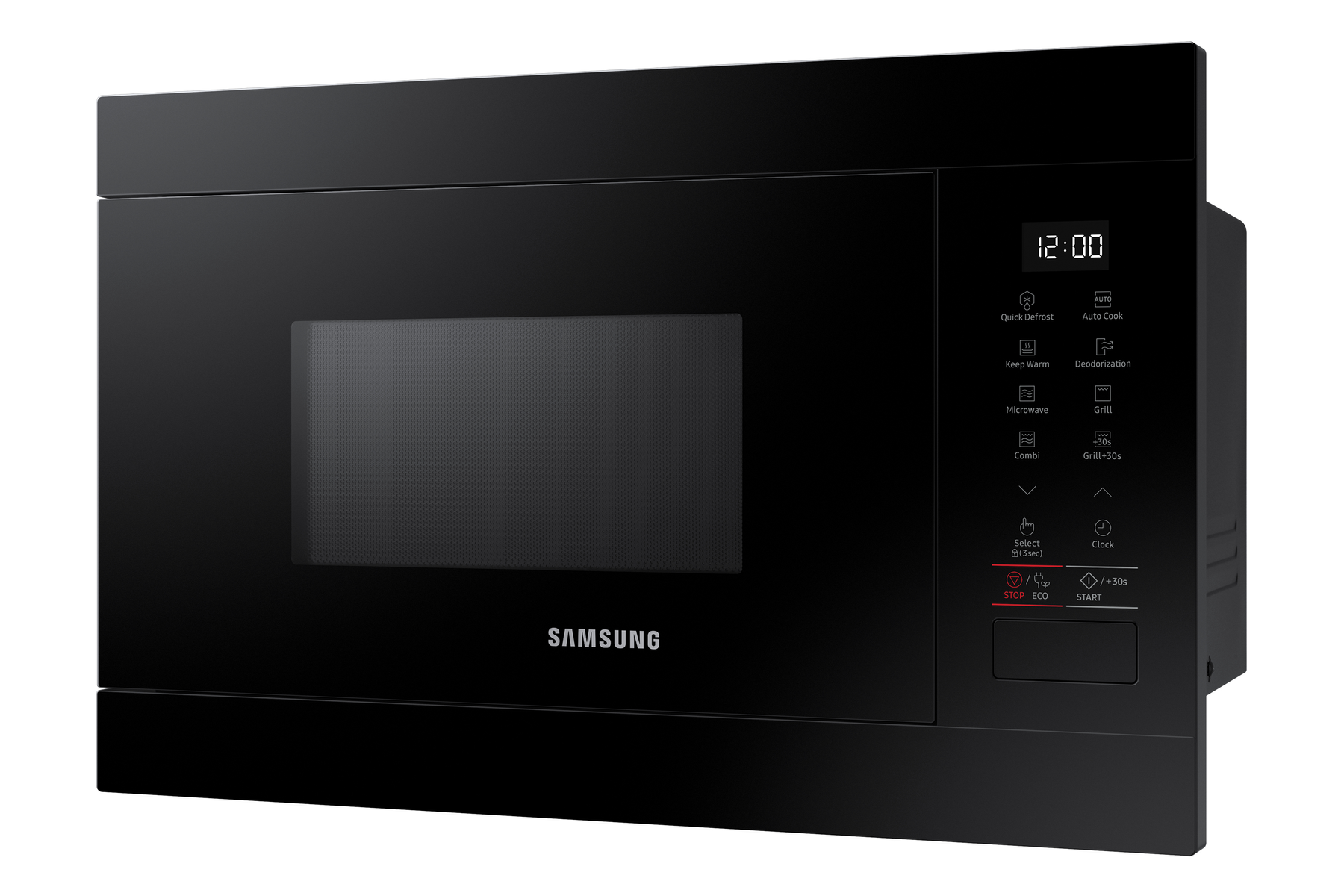 Microonde+grill SAMSUNG MG22M8254AK, capacità 22 l, potenza microonde max 1300 W, Funzione grill, Potenza grill 1100 W, 6 livelli di potenza, Nero