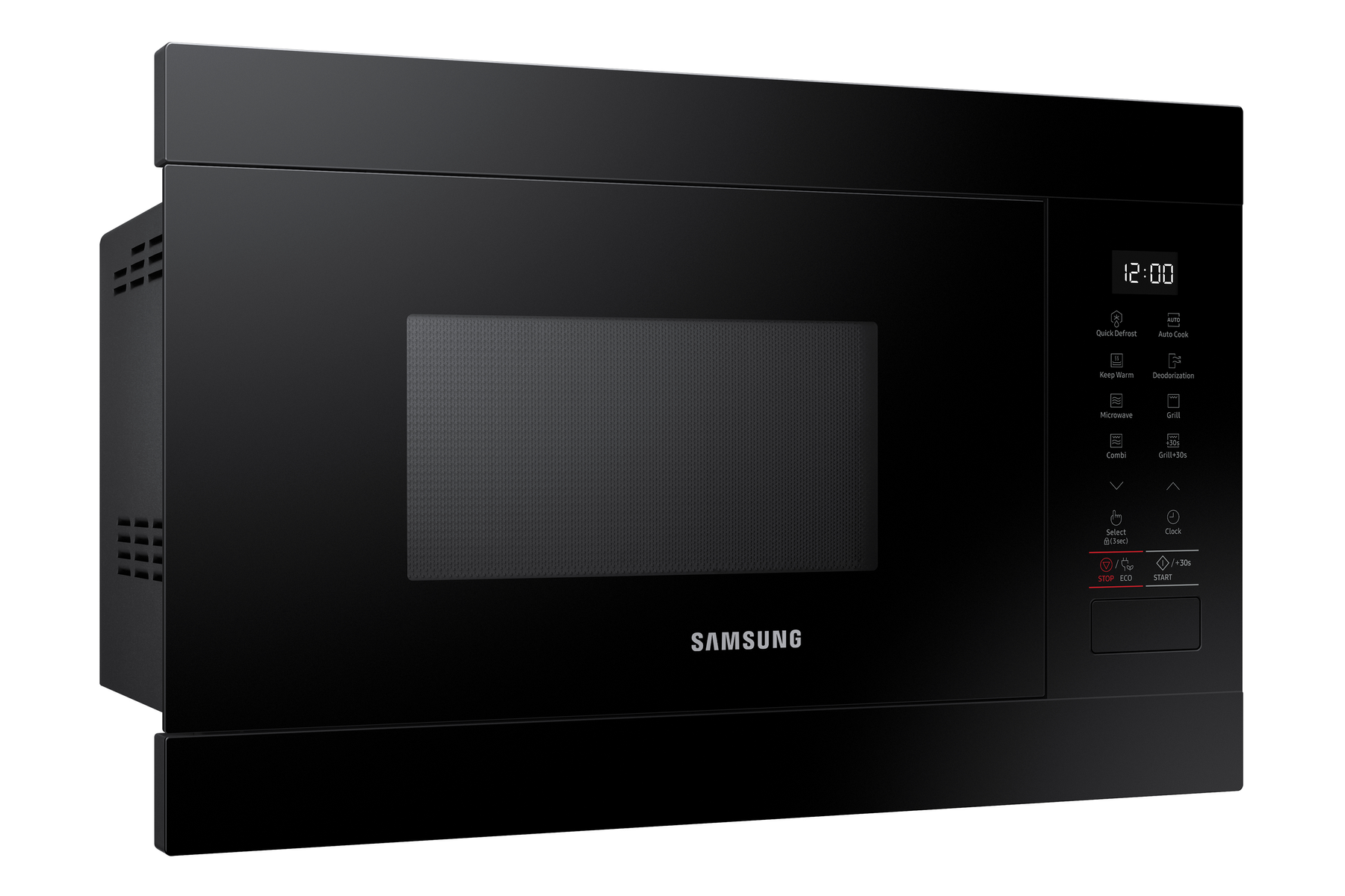 Microonde+grill SAMSUNG MG22M8254AK, capacità 22 l, potenza microonde max 1300 W, Funzione grill, Potenza grill 1100 W, 6 livelli di potenza, Nero