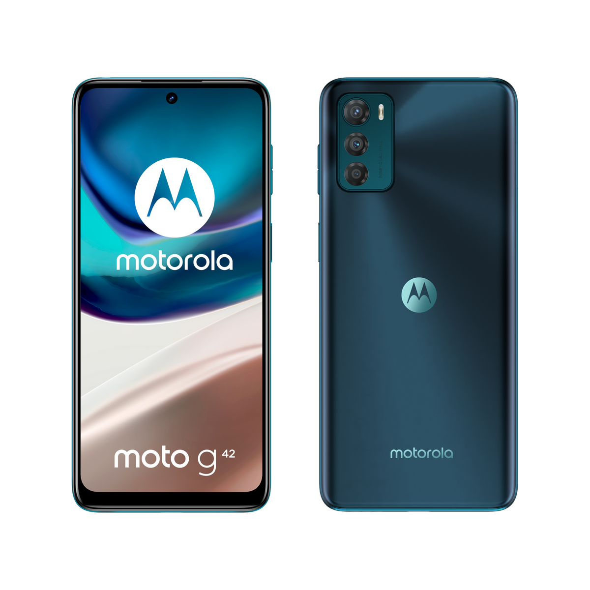 MOTOROLA Moto G42 128 GB Dual Grün SIM