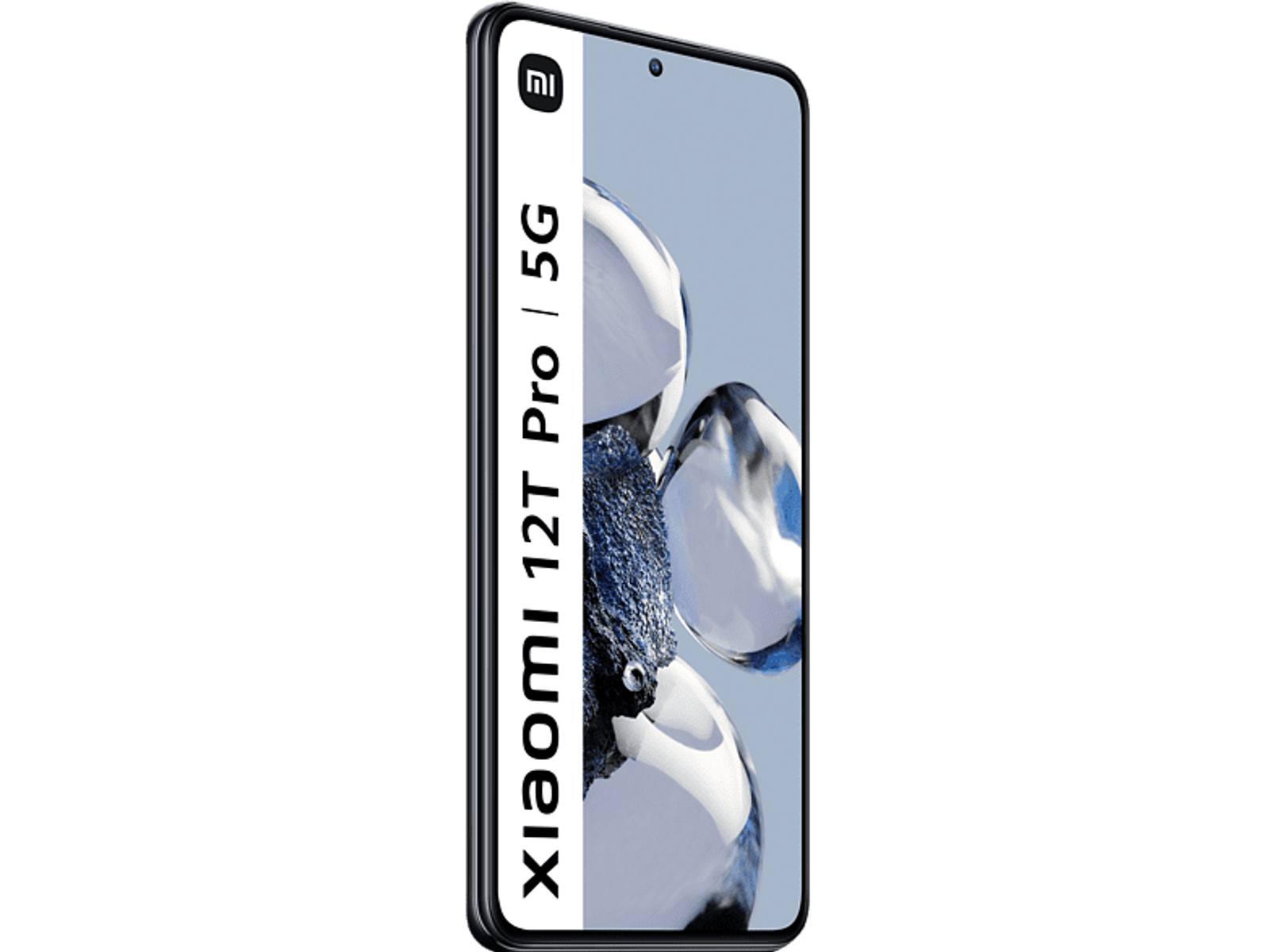 Telefon Xiaomi 12T Pro 5G pokazany z przodu.