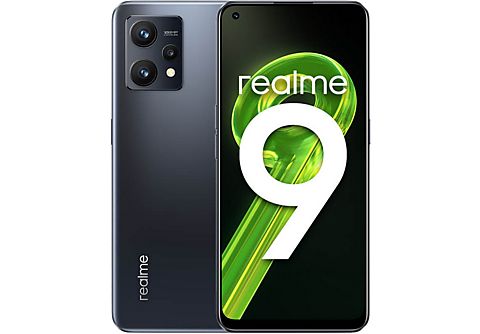 Móvil  - 9 REALME, Negro, 128 GB, 6 GB, 6,4 ", Full HD+, Snapdragon 5000 mAhmAh
