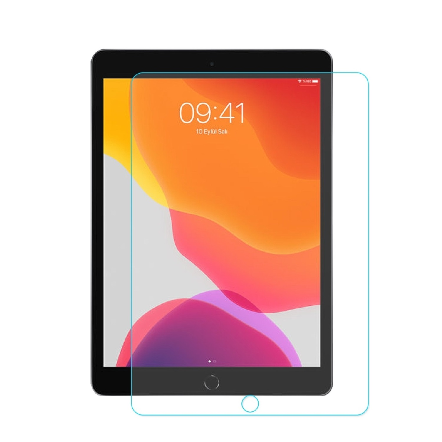 Generation iPad Hartglas 4x Displayschutzfolie(für 9H Generation Generation Schutzglas PROTECTORKING ENTSPIEGELT 2020/ 2021)) 10.2(7. 8. MATT Apple 9. 2019/