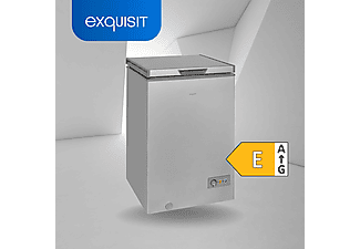 Exquisit Gt100 330e Silber Gefriertruhe E 168 24 Kwh Jahr 96 Liter 5 Mm Hoch Mediamarkt