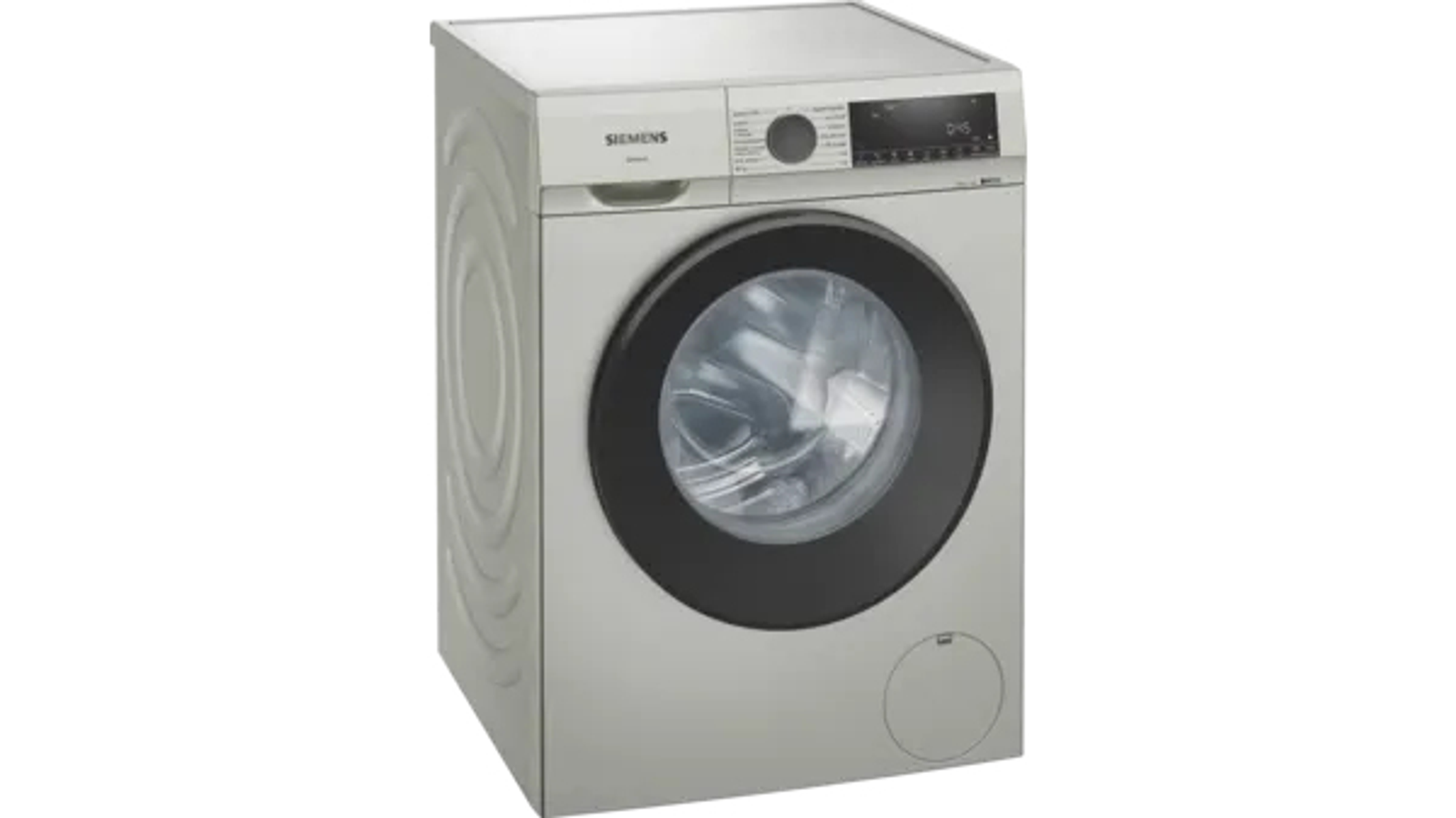 Lavadora carga frontal - WG44G20XES SIEMENS, 9 kg, 1351 rpm, 21 programas, Inox