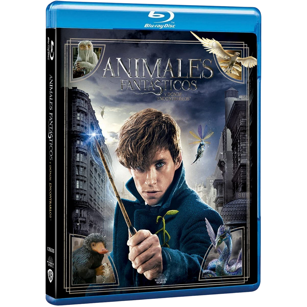 Estuche Blu-ray con el título de la película 