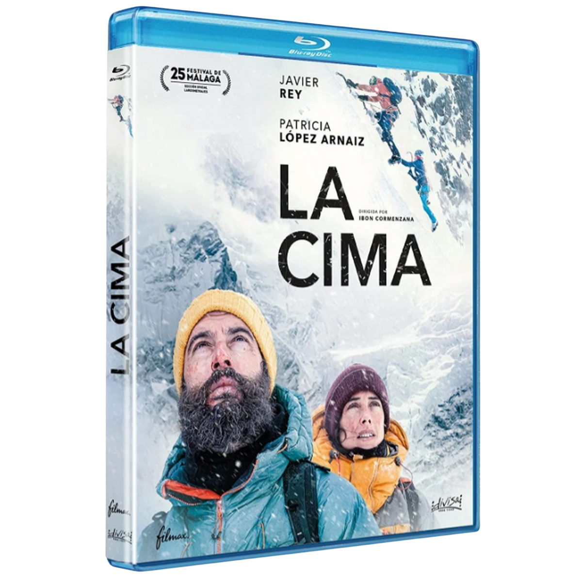 Funda de Blu-ray de 'La Cima', con dos alpinistas.