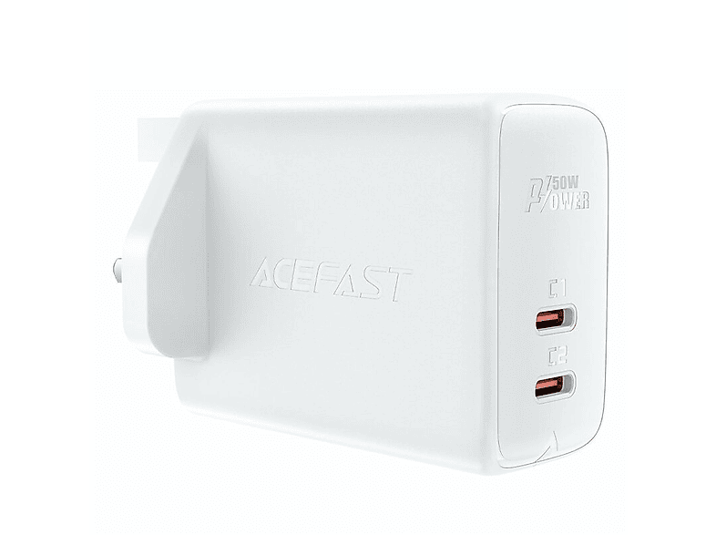 ACEFAST A32 UK Ladegerät Universal, Weiß | Akku-Ladegeräte