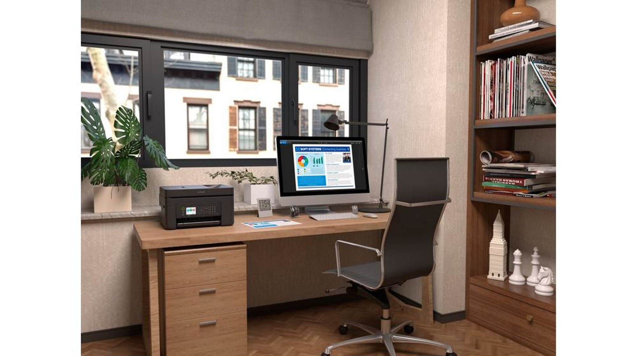 Drukarka wielofunkcyjna EPSON WorkForce WF-2950DWF Czarny