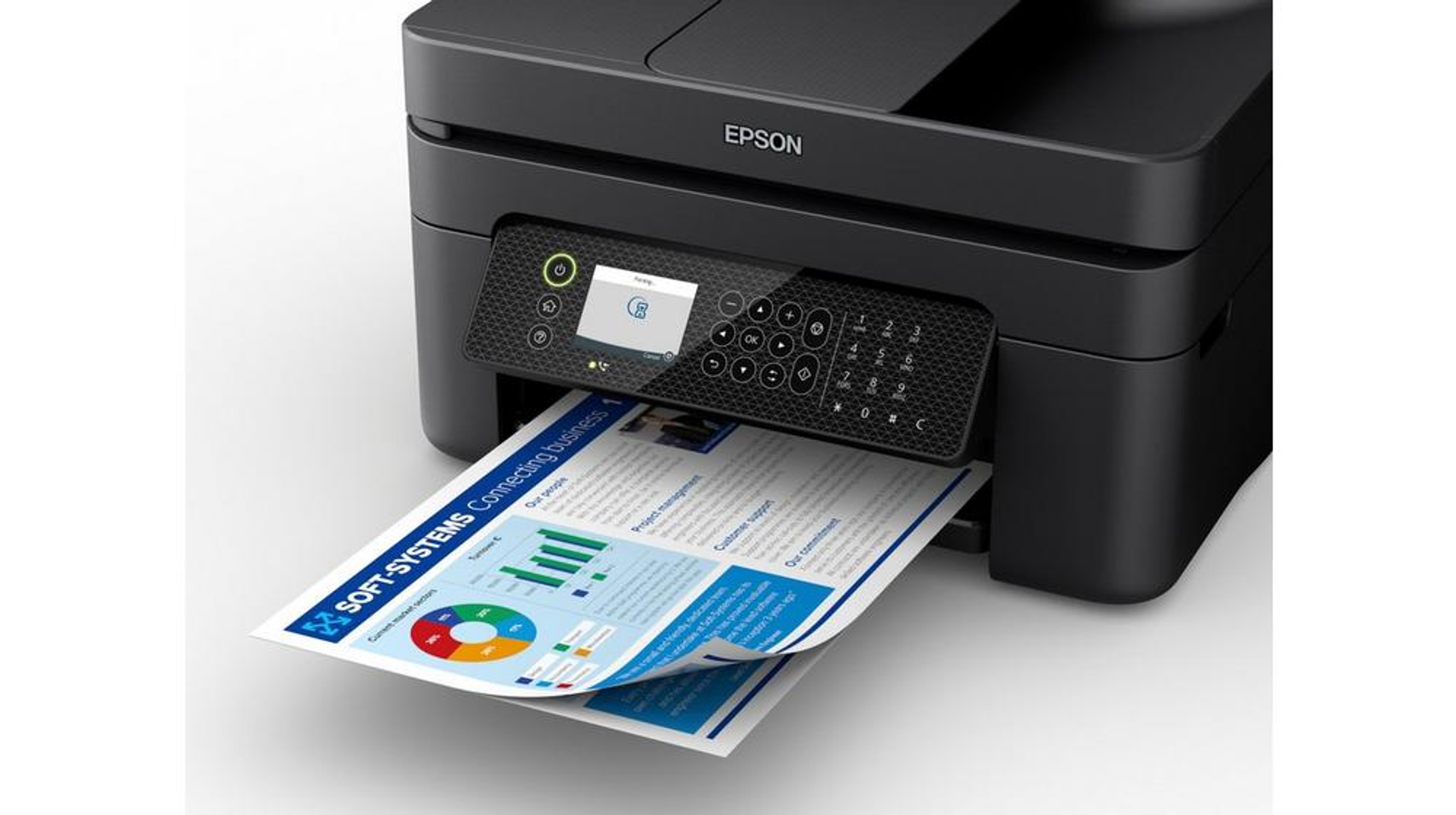 Drukarka wielofunkcyjna EPSON WorkForce WF-2950DWF Czarny