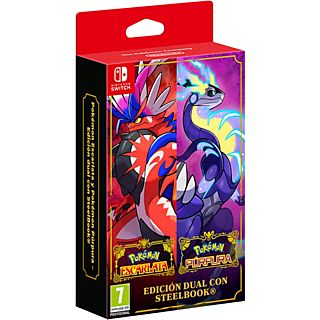 Nintendo SwitchPokémon Escarlata y Pokémon Púrpura: Edición dual con SteelBook