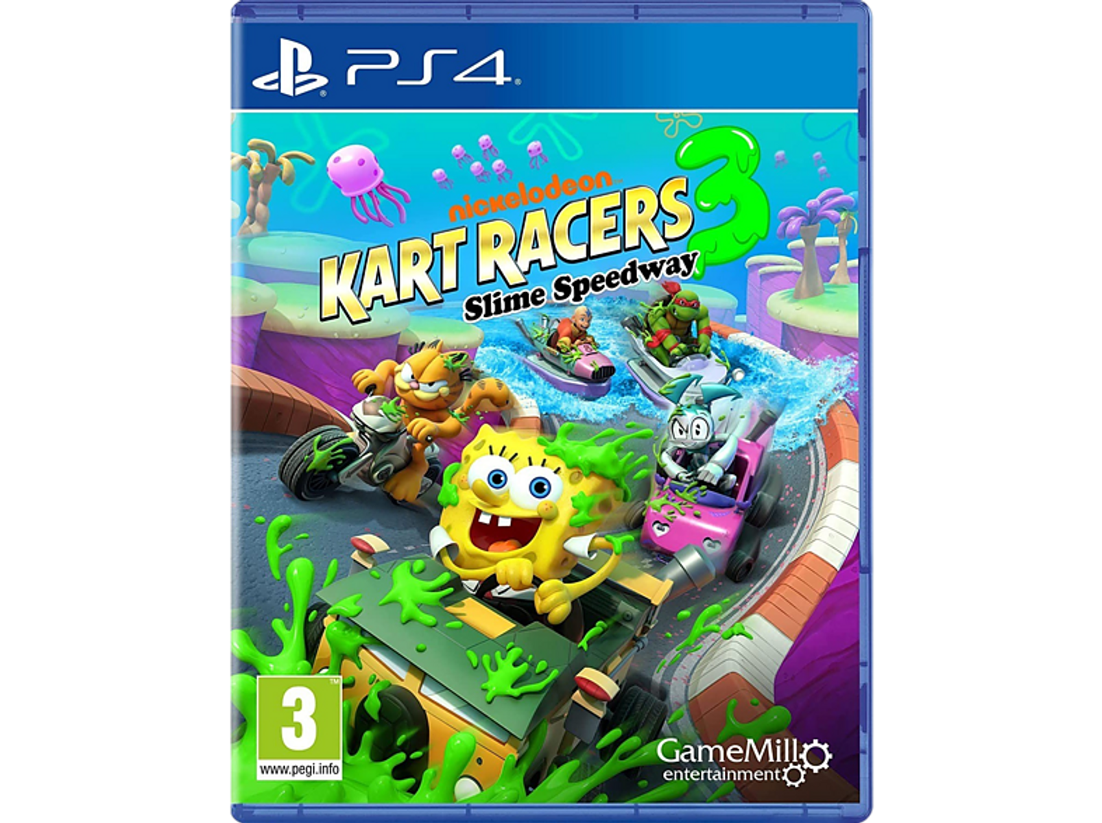 PLAYSTATION Nickelodeon Kart Racers 3: Slime Speedway PS4 PlayStation 4 Oyun