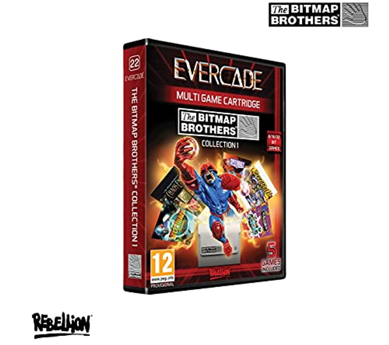 Evercade Cartridge 22: The Bitmap Brothers Collection 1