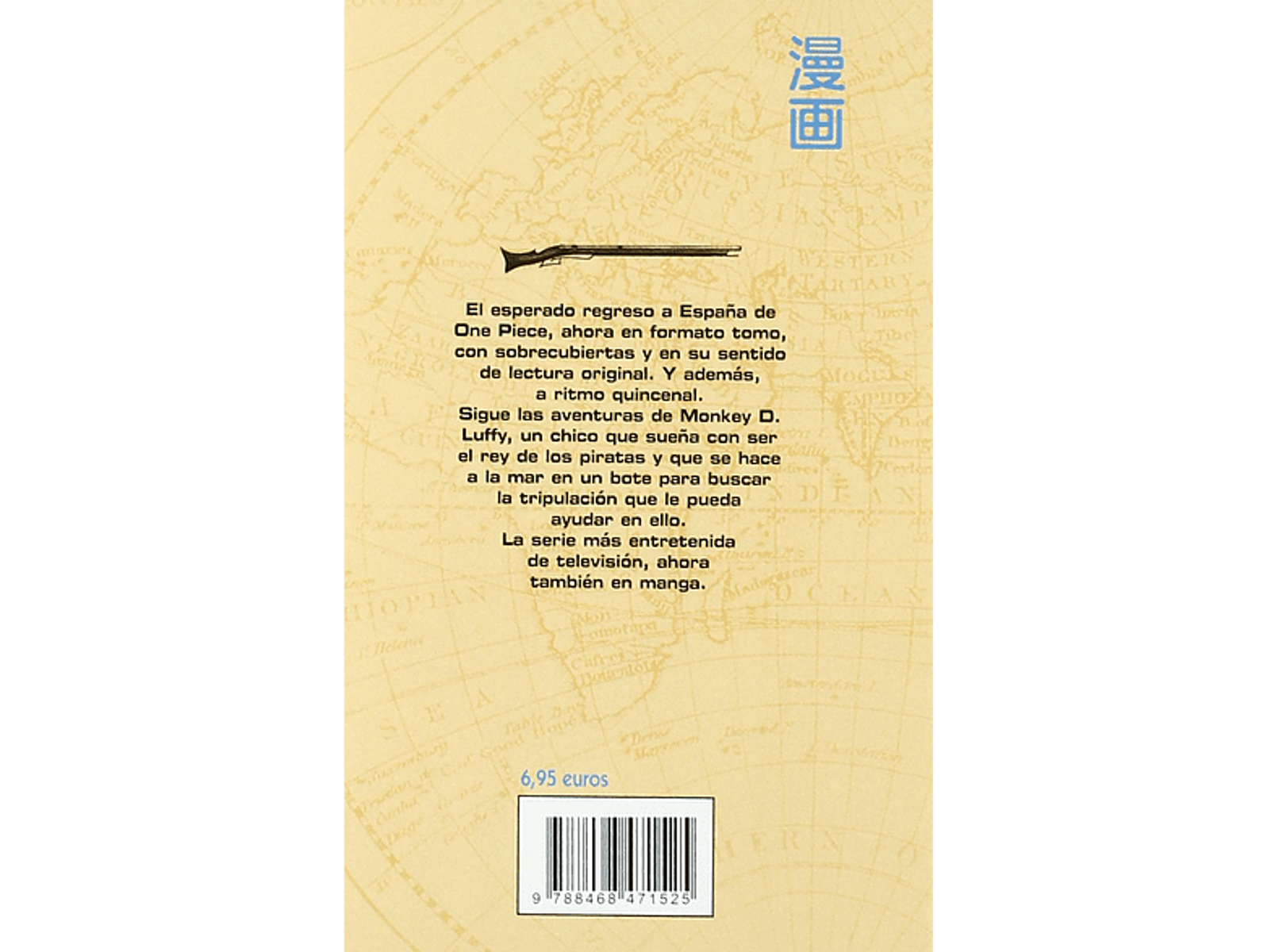 Contraportada de un libro, fondo de mapa, texto sobre piratas y un barco.