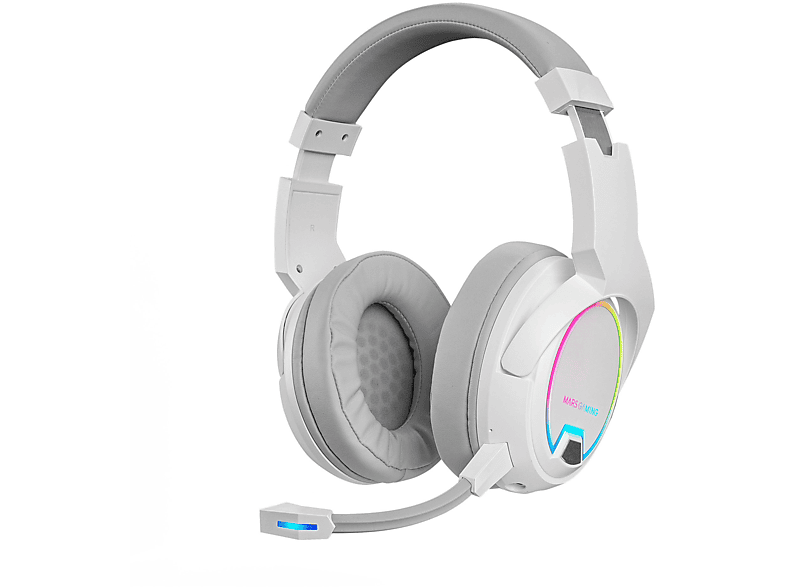 Mars Gaming MHW-100 Auriculares Gaming Inalámbricos Blancos