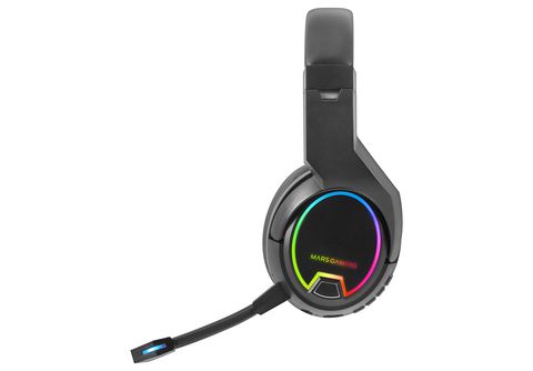 Auriculares Inalámbricos - MHW100 MARS GAMING, Supraaurales, Negro