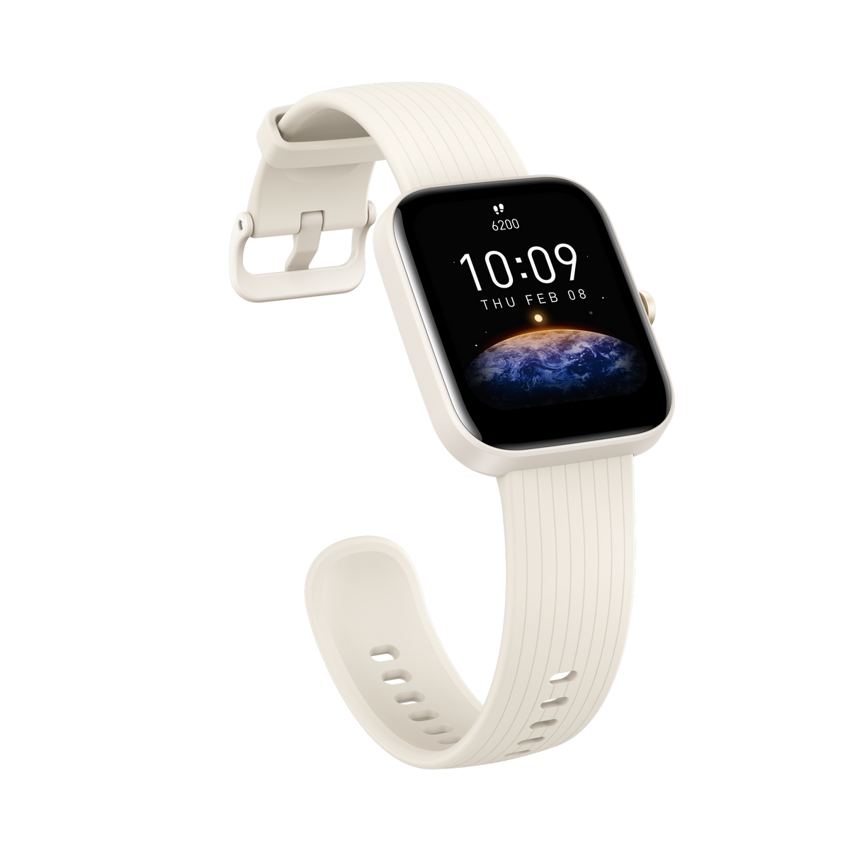 mm, weiß Silikon, Smartwatch Kunststoff 3 Pro AMAZFIT 140-215 Bip
