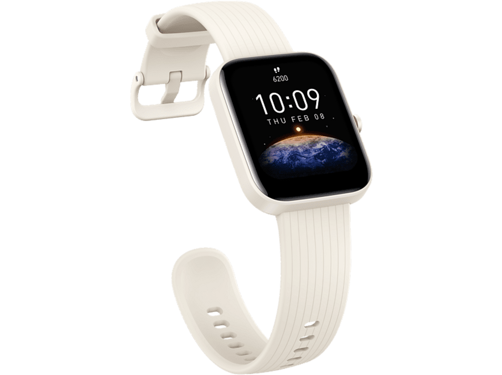 AMAZFIT Bip 3 140-215 weiß mm, Kunststoff Pro Smartwatch Silikon