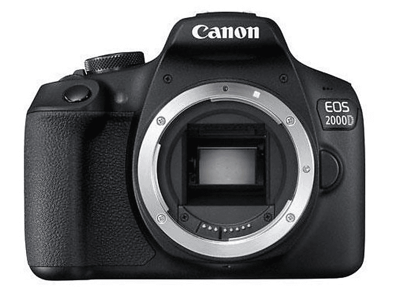 CANON EOS 2000 D 18-55 WLAN, Objektiv Full-HD, 18-55 +SB130+16GB Megapixel, (EF-S), mm Spiegelreflexkamera, Schwarz 24,1