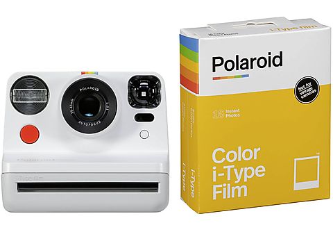 Cámara instantánea  - 006025 POLAROID, La lente close-up enfoque de 1.8-4.3 "y la lente de distancia de 2 'a infinito. Funciona con: i-Type y film 600, Blanco