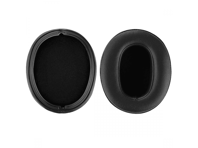 INF Ohrpolster für Sony WH-XB900N Kopfhörer Ersatzpolster Schwarz 1 Paar Ohrpolster schwarz