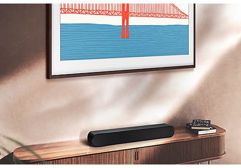 Barra de sonido - SAMSUNG HW-S60B, Bluetooth, Subwoofer Inalámbrico, 0,5 W, Google Assistant, Amazon Alexa, Negro