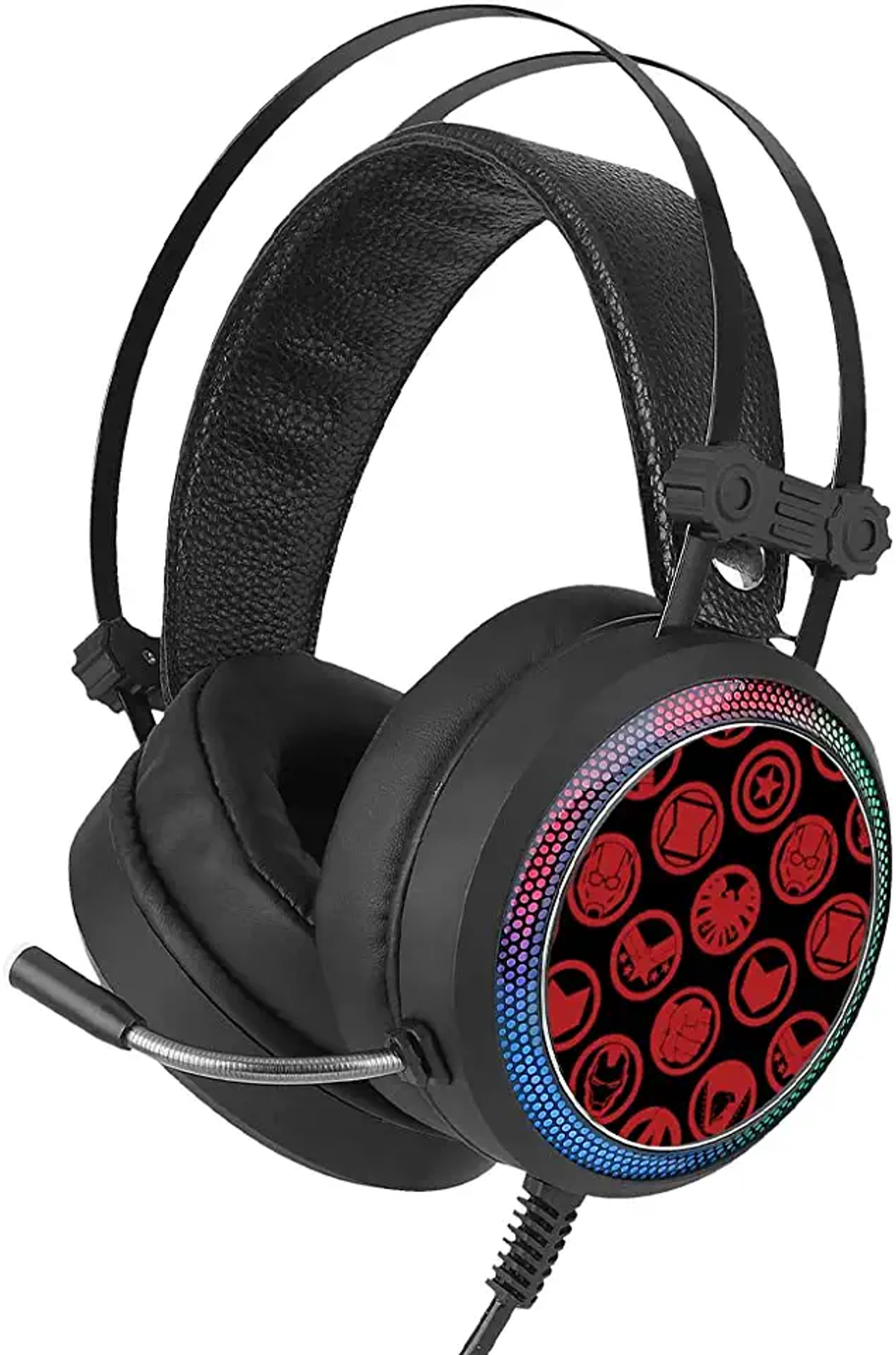 Auriculares gaming - MHPGAVEN004 ERT GROUP, Circumaurales, Negro