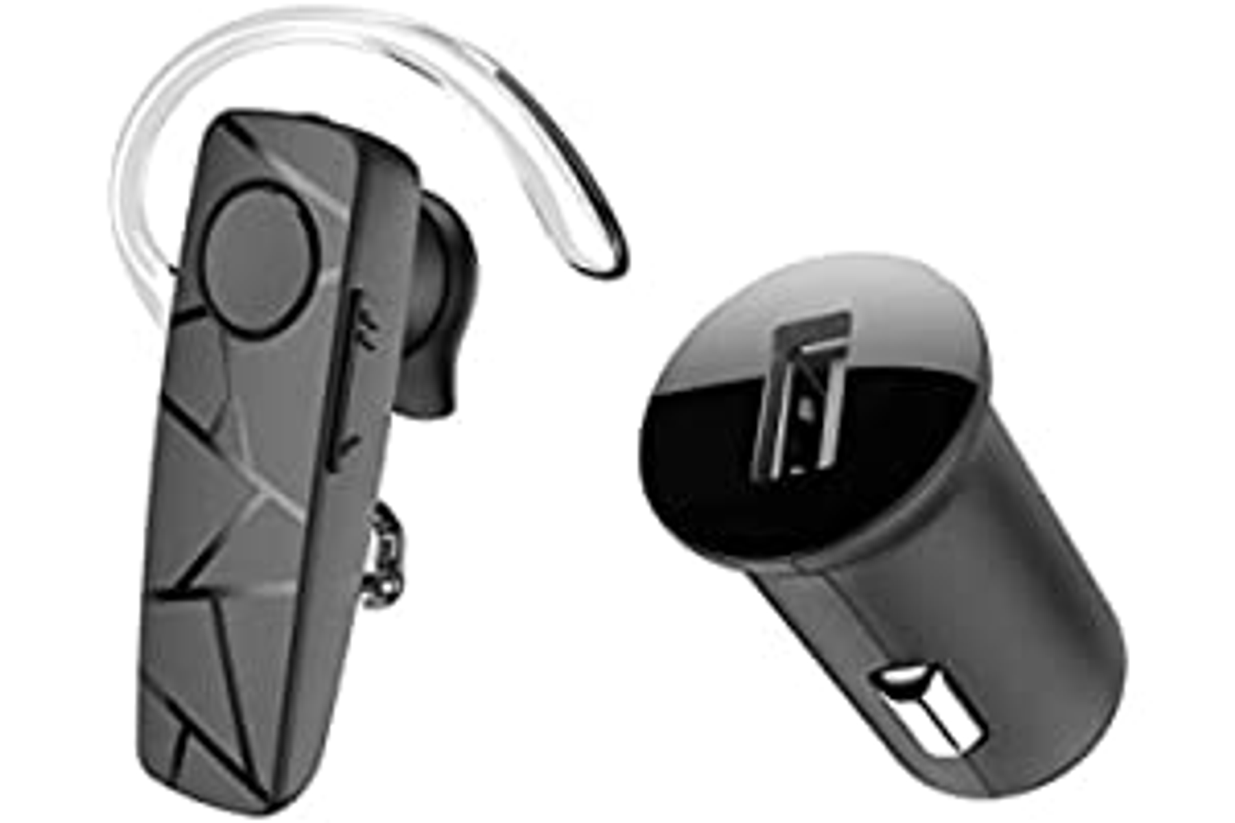 Auriculares inalámbricos - TLL511381 TELLUR, Intraurales, Bluetooth, Negro