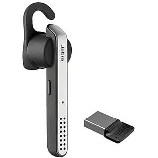Auriculares inalámbricos - JABRA Stealth UC MS, Intraurales, Bluetooth, Negro