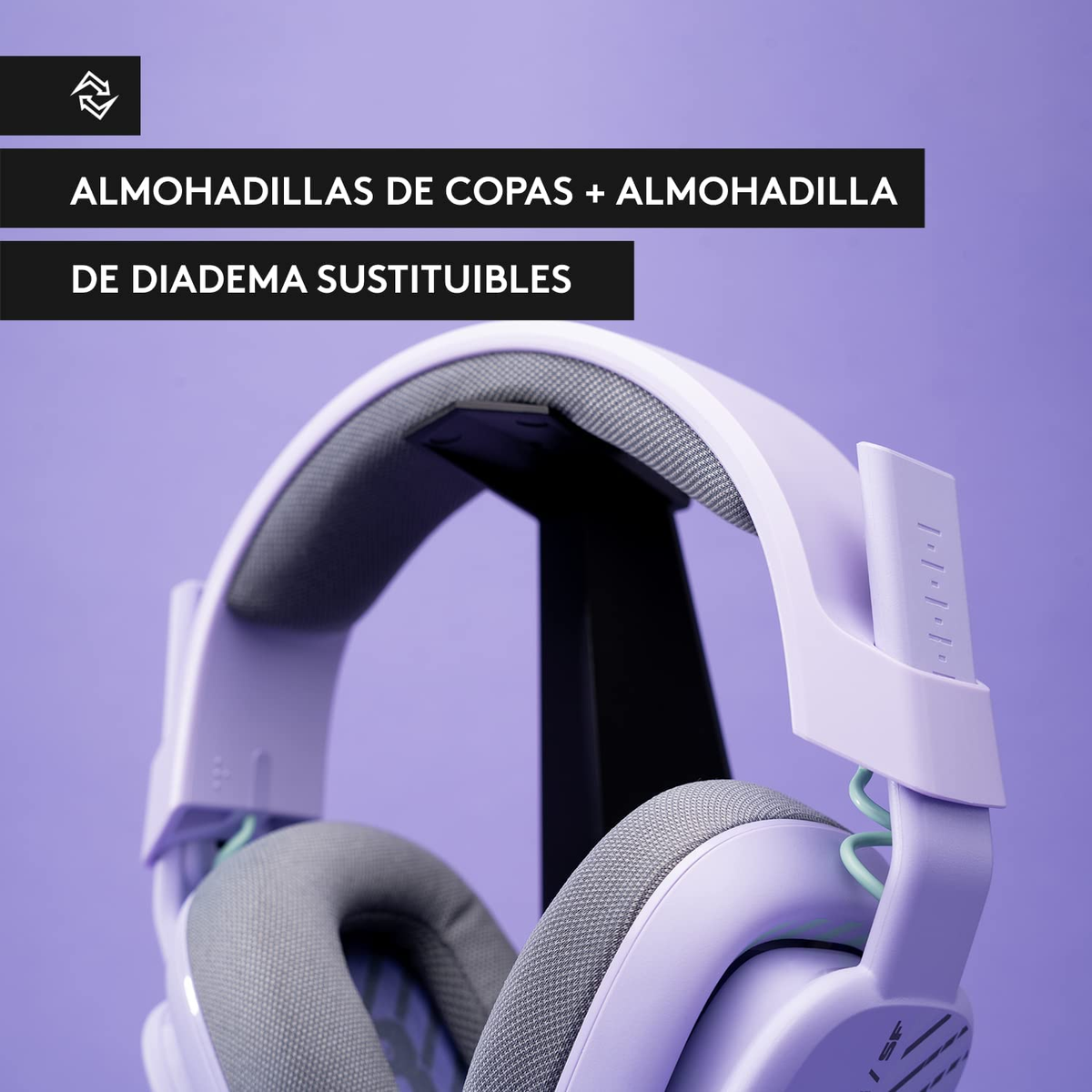 ASTRO GAMING A10 Lila 939-002078 ASTRO LILAC, Gaming PC Over-ear Headset