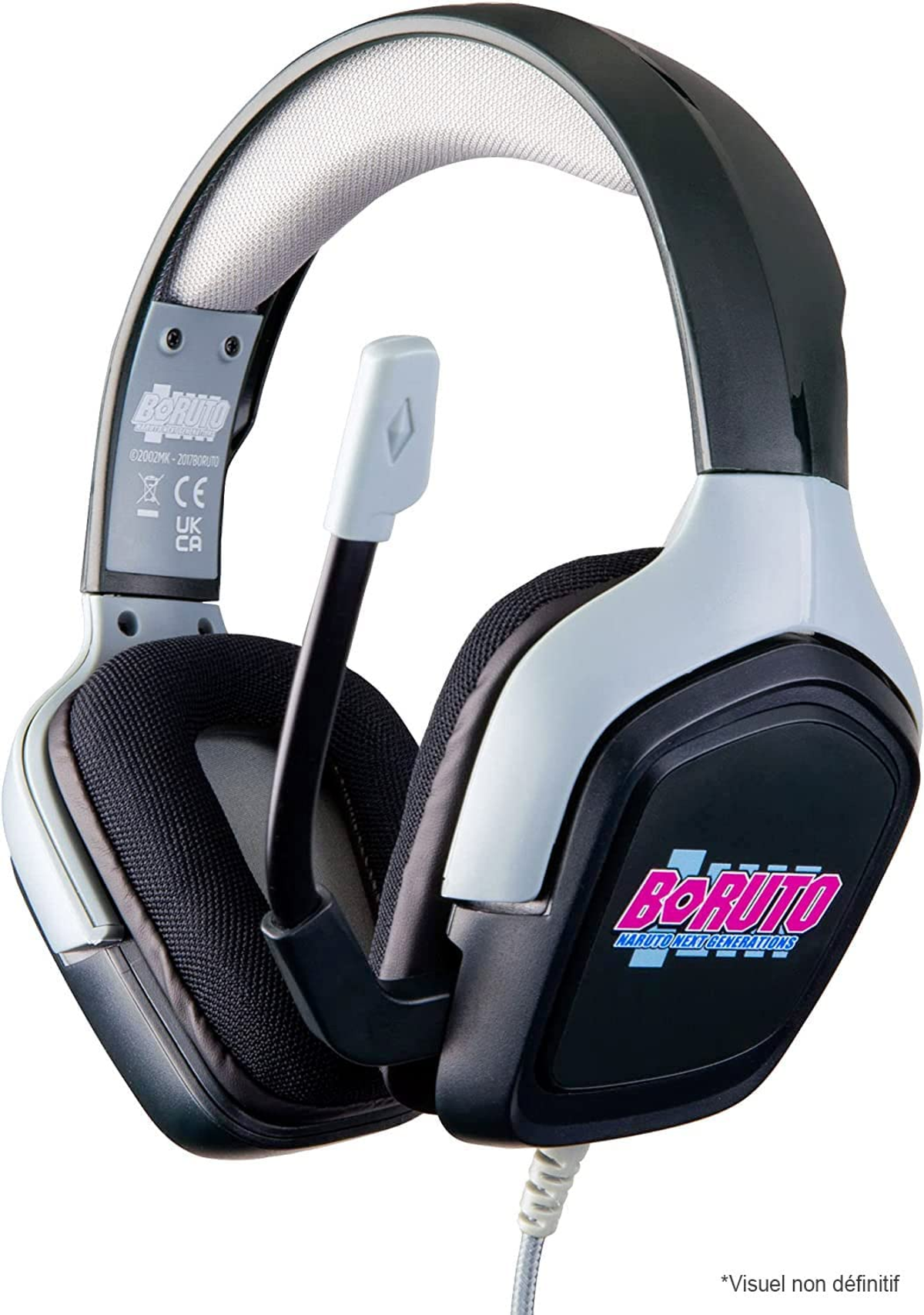 KONIX BORUTO GAMING Gaming HEADSET, On-ear Headset Mehrfarbig