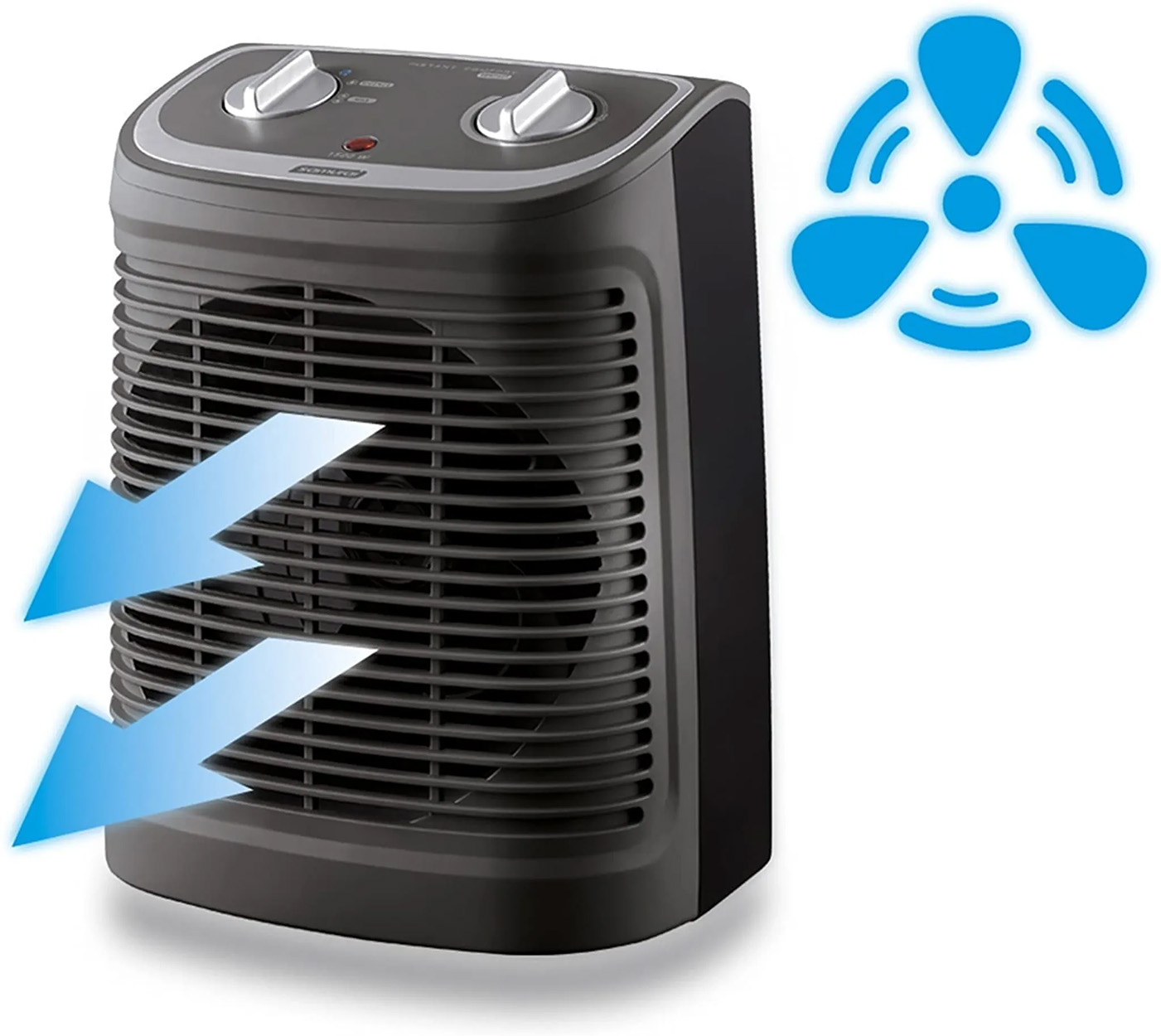 Termowentylator ROWENTA Instant Comfort Compact SO2330 Szary, Czarny