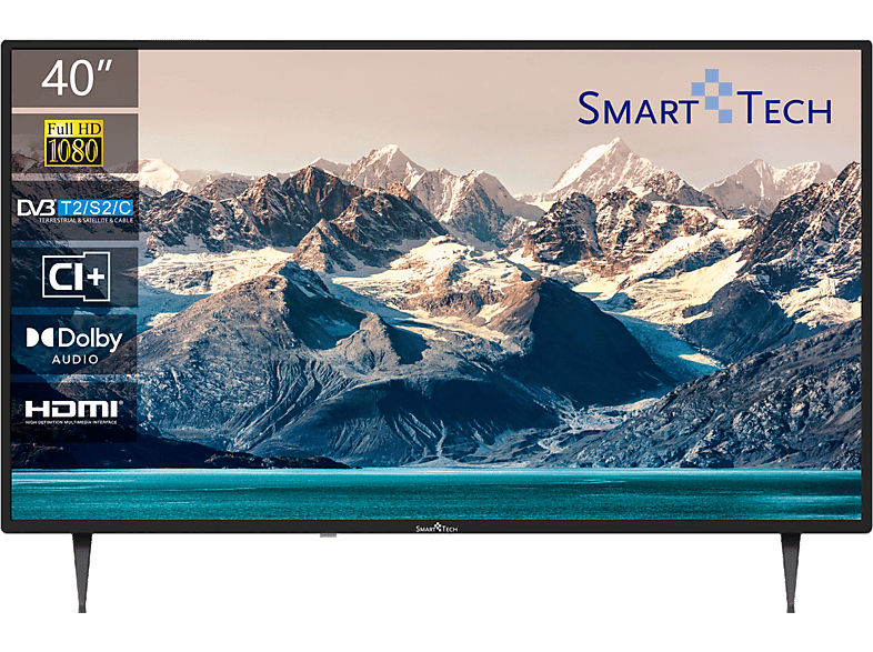 SMART TECH 40 Zoll (101cm) Non Smart TV 40FN10T2 LED TV (Flat, 40 Zoll / 101 cm, Full-HD)
