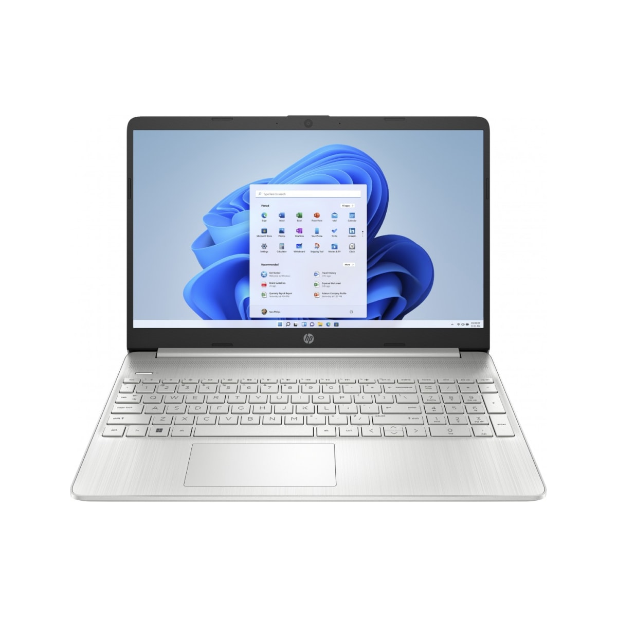 Portátil - 15S-EQ2132NS HP, 15,6 ", AMD Ryzen 3 5300U, 8 GB, 512 GB, AMD Radeon Graphics, Windows 11 Home Plata