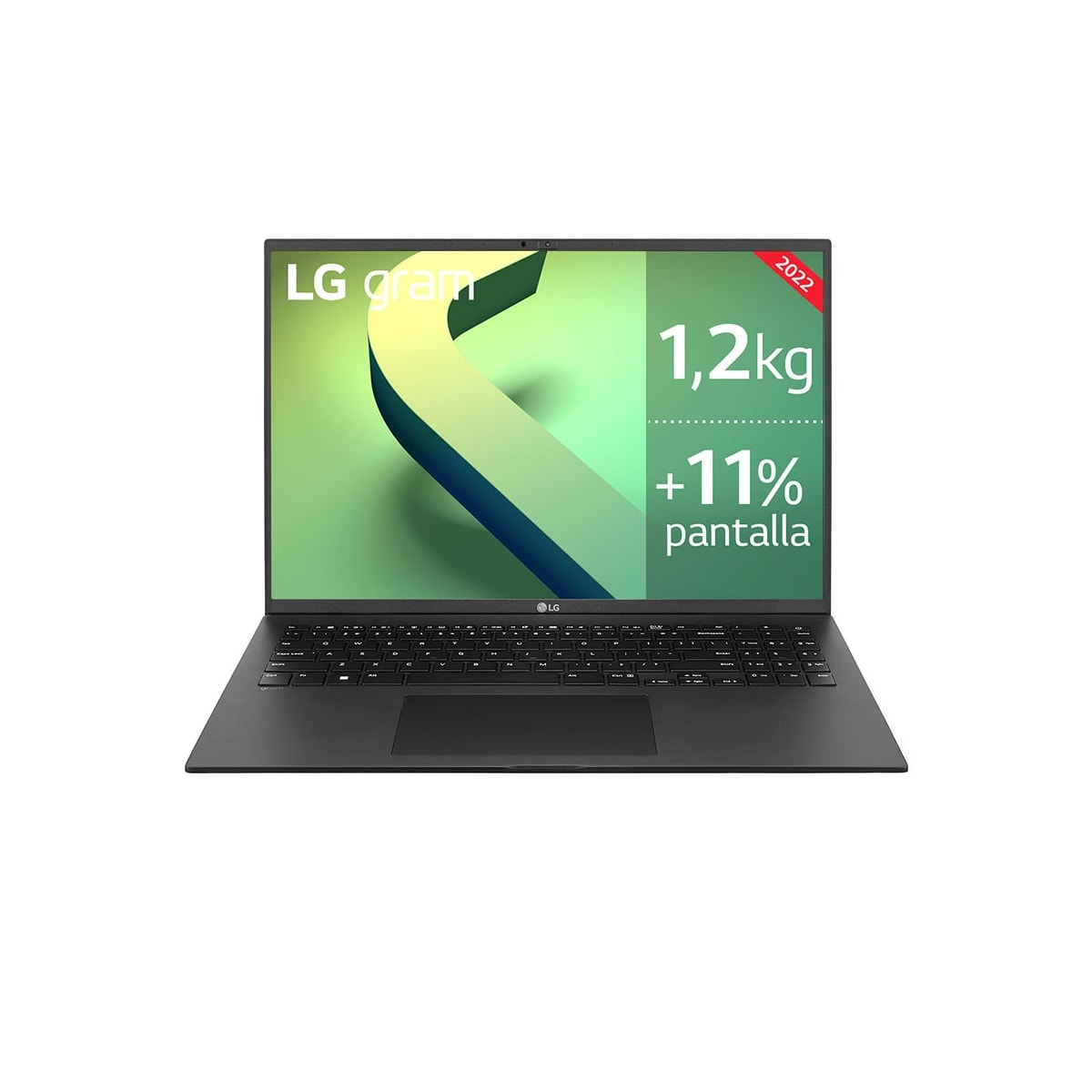 Portátil - Gram 16Z90Q LG, 16 ", Intel Core i7-1260P, 16 GB, 512 GB, Intel Iris Graphics, Windows 11 Negro