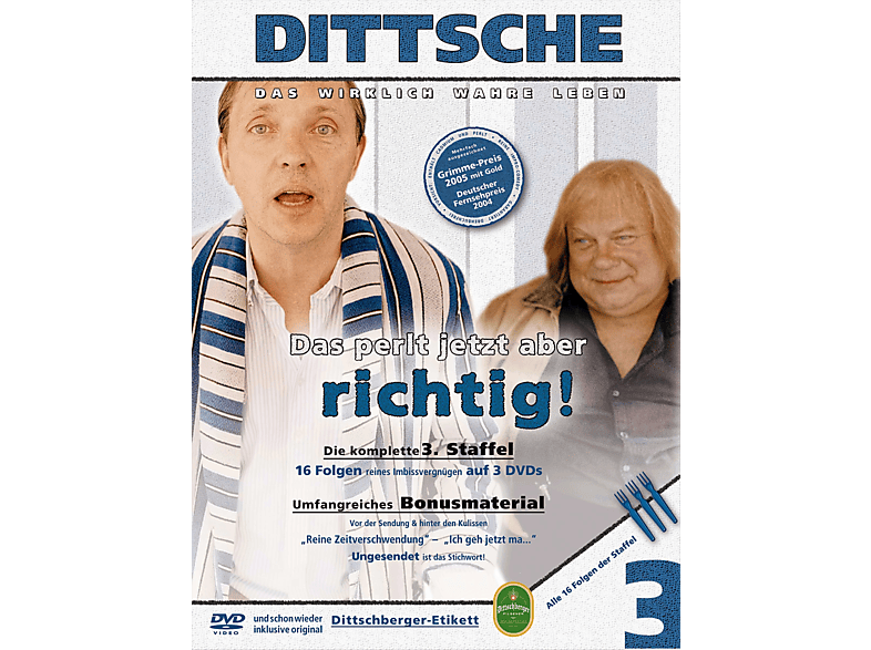 Dittsche: Das wirklich wahre Leben - Die komplette 3. Staffel (3 DVDs) DVD