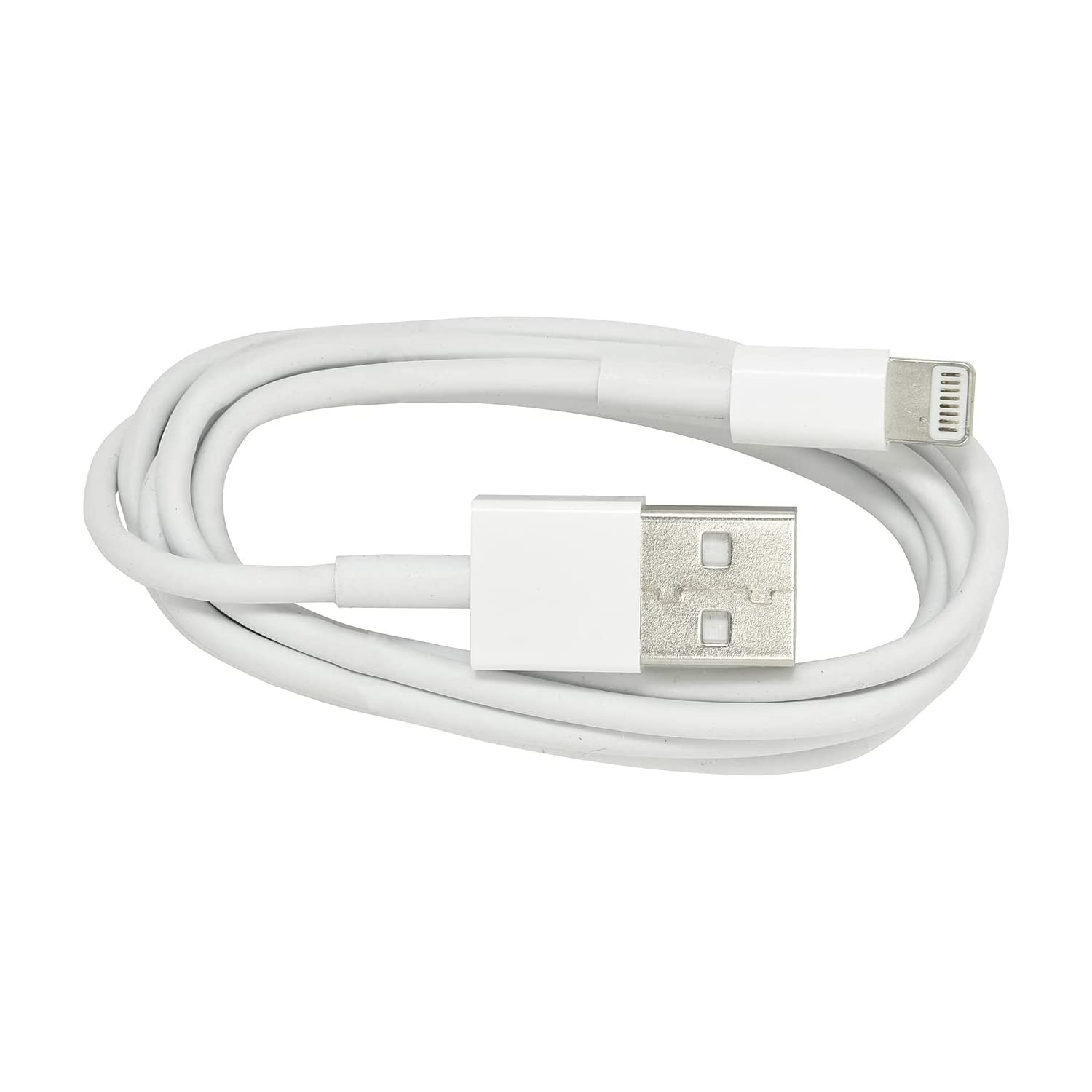 weiß, USB USB 1 iPhone Stecker HEITECH A Länge Ladekabel, iPhone Heitech Ladekabel auf Weiß Stecker m für