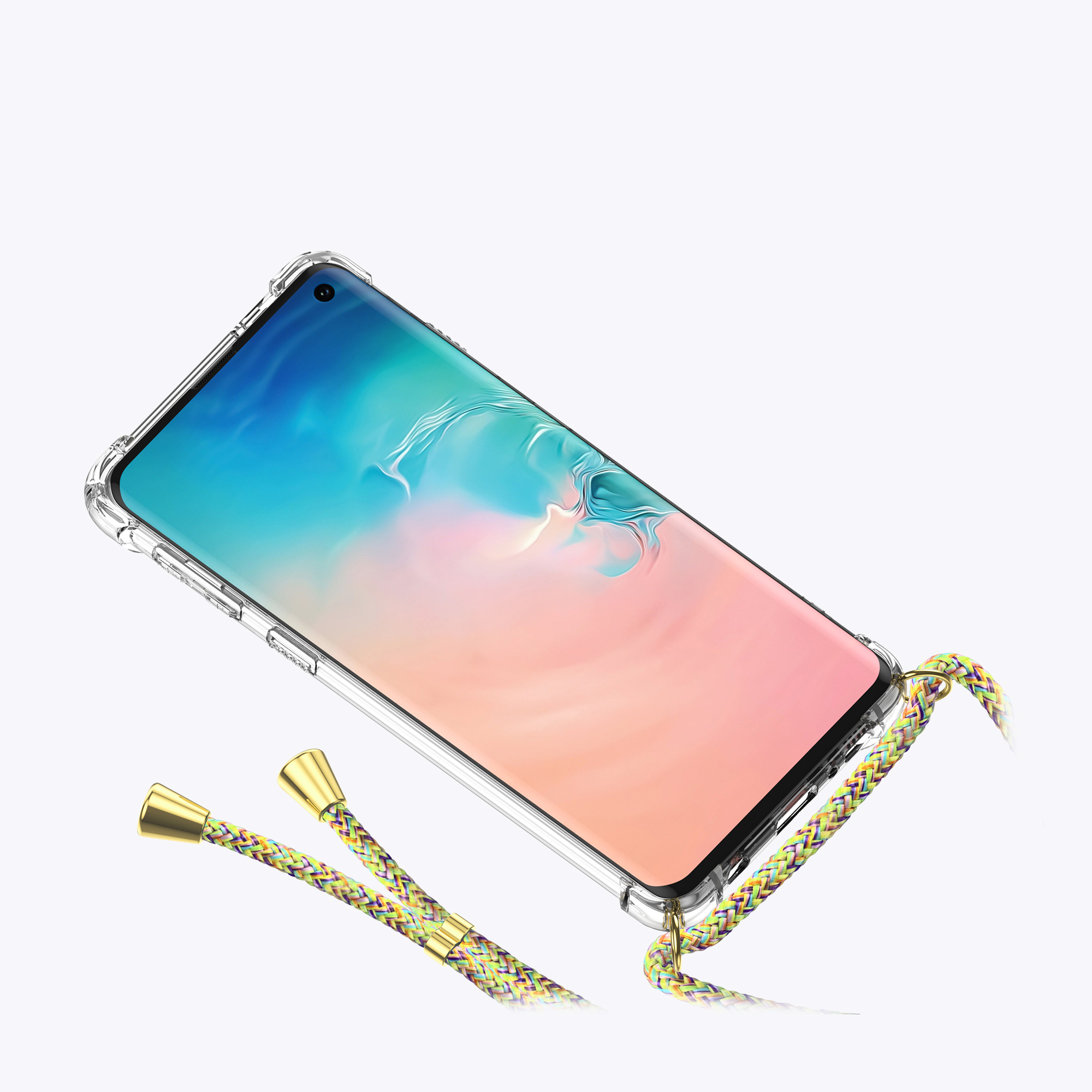 XLAYER Handy-Kette Transparent, Samsung Galaxy S10 217408